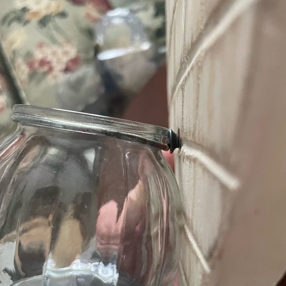 Heart candle/vase sconce - Picture 3 of 5